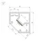 Минифото #3 товара Профиль SL-KUB-DISPLAY-2525-2000 ANOD (Arlight, Алюминий)
