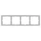 Минифото #3 товара Рамка пластиковая FRM-NOBE-SFPL-4-IS (Arlight, -)