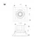 Минифото #2 товара Светильник MS-VORTEX-BUILT-S140x140-30W Day4000 (WH-WH, 30 deg, 230V) (Arlight, IP20 Металл, 5 лет)