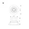 Минифото #2 товара Светильник MS-VORTEX-BUILT-R135-30W Warm3000 (WH-WH, 50 deg, 230V) (Arlight, IP20 Металл, 5 лет)