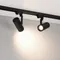 Минифото #11 товара Светильник LGD-URANUS-4TR-R75-18W/25W Warm3500-MIX (BK, 20-50 deg, side holder, 230V) (Arlight, IP20 Металл, 5 лет)