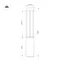 Минифото #8 товара Светильник LGD-CASTELLO-BOLL-H1000-20W Warm3500-MIX (GR, 80 deg, 230V) (Arlight, IP65 Металл, 5 лет)