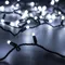 Минифото #1 товара Светодиодная гирлянда ARD-STRING-CLASSIC-10000-BLACK-100LED-MILK-STD White (230V, 7W) (Ardecoled, IP65)