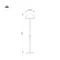 Минифото #2 товара Светильник KT-ENOKI-BOLL-H600-2W Warm3000 (WH, 100 deg, 24V) (Arlight, IP65 Металл, 3 года)