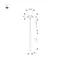 Минифото #4 товара Светильник подвесной SP-UMBRA-V-L600-10W Warm3000 (Черный, 120 deg, 230V) (Arlight, IP20 Металл, 3 года)