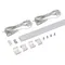 Минифото #1 товара Набор для светодиодной подсветки ARL-KIT-SLIM-FC 24V Day4000 (14,4 W/m, IP20, 2m) (Arlight, Алюминий+пластик)